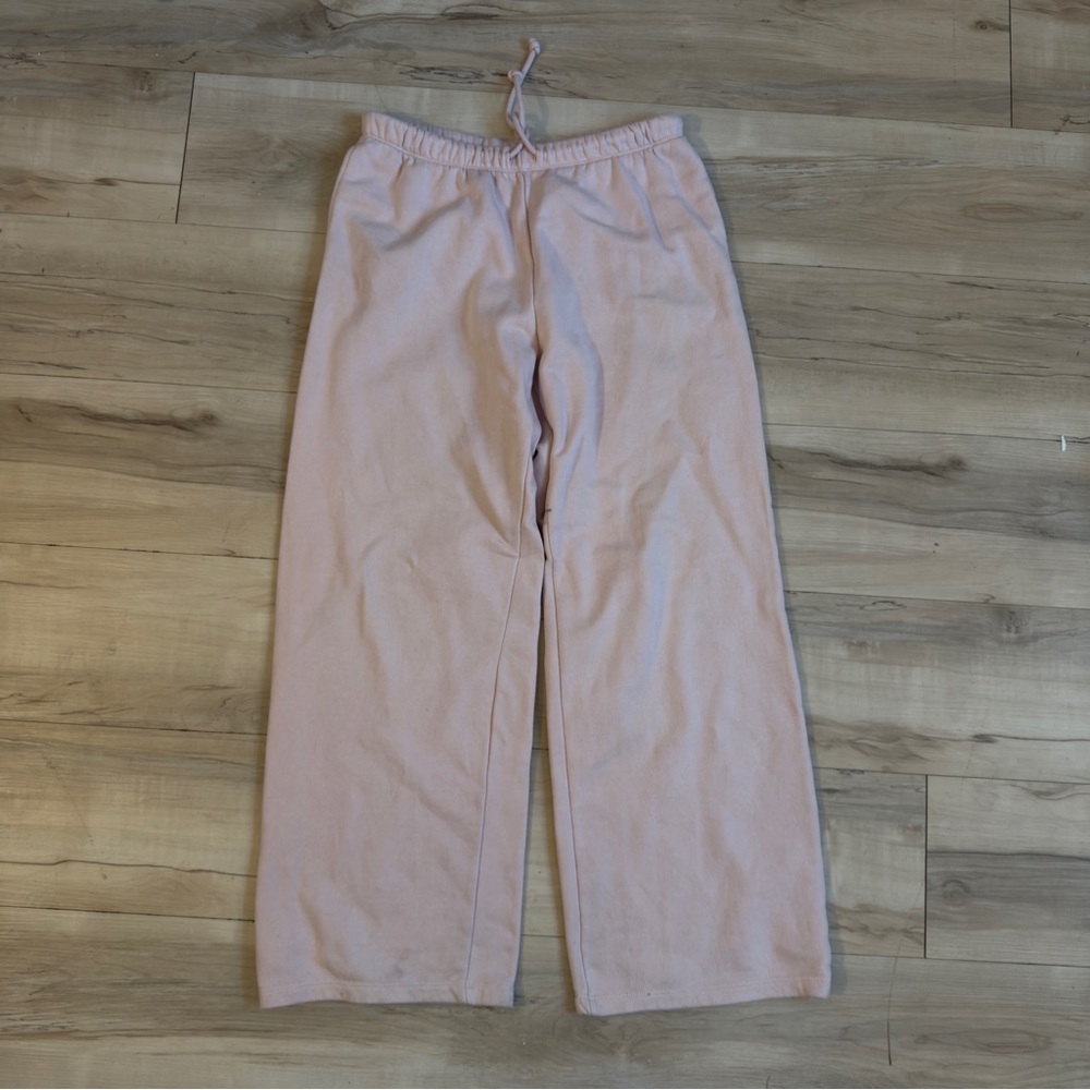 h&m wide leg sweatpants